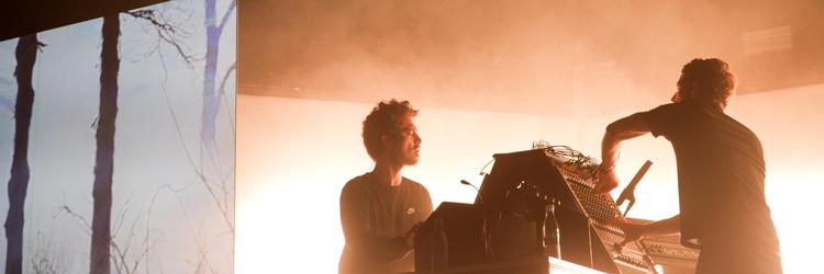 De to fætre Guillaume og Jonathan Alric, der tilsammen udgør The Blaze. Andreas Haubjerg 