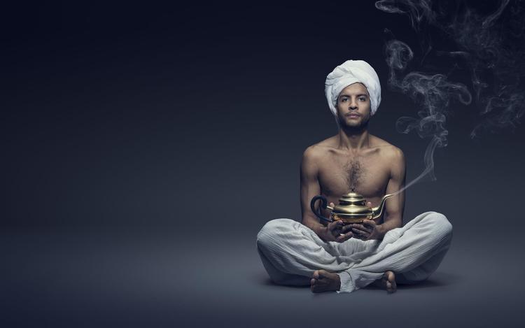 Alvin Olid Bursøe spiller titelrollen i Christian Lollikes udgave af ’Aladdin’.  Klaus Vedfelt