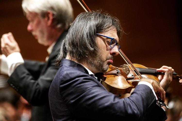 Leonidas Kavakos spillede Stravinsky og musik af sin landsmand Nikos Skalkottas ved Torsdagskoncerten. Andreas Haubjerg/POLFOTO