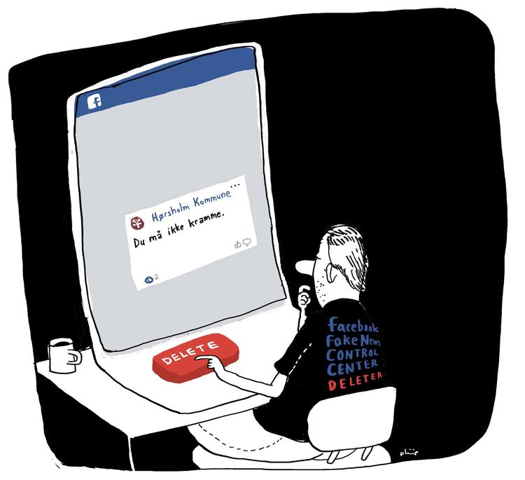 Google og Facebook bekræfter, at man har afholdt flere møder med de danske myndigheder om, hvilken rolle virksomhederne kan spille i kampen mod misinformation. 