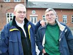 Arne Roel Jørgensen og Johnny Viinblad Jensen fortæller i programmet om forholdene på drengehjemmet i Godhavn.   DR