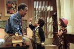  Bill Cosby under indspilningen til ’The Cosby Show’, der løb over tv-skærmene fra 1984 til 1992.  AP