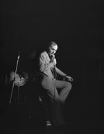 Charles Aznavour  under en koncert i Tivolis Koncertsal i  København i 1977.   Lars Hansen/POLFOTO