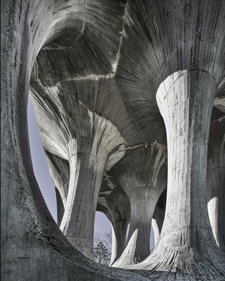 Fra udstillingen 'Toward a Concrete Utopia: Architecture in Yugoslavia, 1948-1980' på Moma i New York. Valentin Jeck/The Museum of Modern Art, New York 