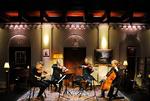 Til deres  Beethoven-maraton har Den Danske  Strygekvartet valgt at spille i de særlige omgivelser i Bygningskulturens Hus i  København. Caroline Bittencourt