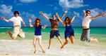HappyFriendsOnBeach_Effinity Stock Photography_ws