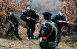 Ethnic Albanian rebels scramble to their outposts