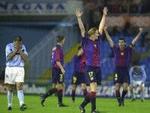 Barcelona er videre til semifinalen. Foto: AP 