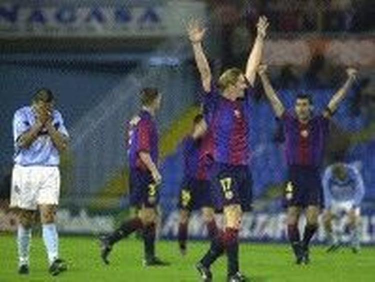 Barcelona er videre til semifinalen. Foto: AP 