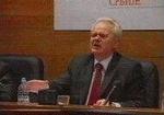 Milosevic er anholdt i Beograd. Foto: AP 