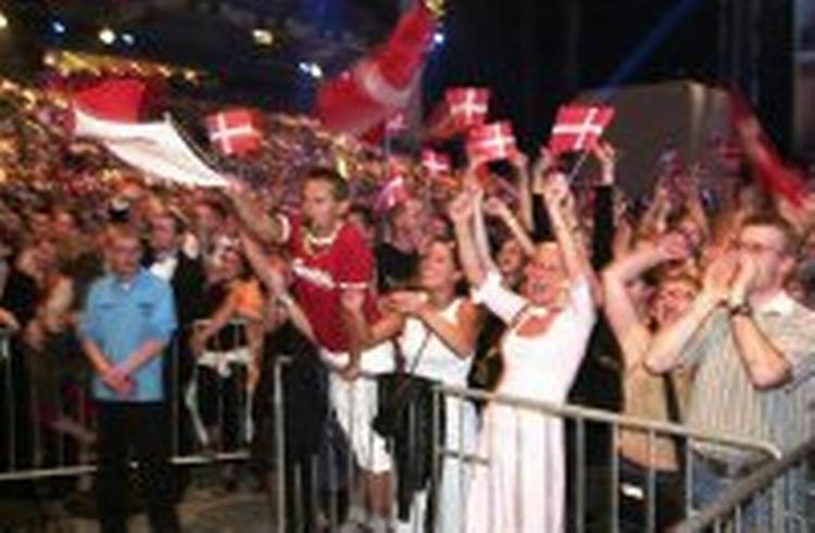 Og det var Danmark...! Foto: Kim Agersten 