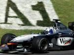 David Coulthard i vinderbilen. Foto: AP 
