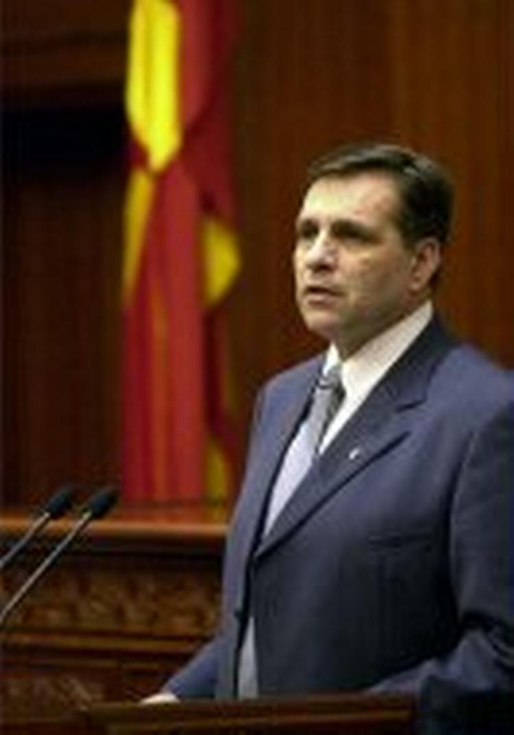 Makedoniens præsident, Boris Trajkovski. Foto: AP 