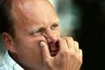 »Rent vrøvl« siger Bjarne Riis til anklager om aftalt kørsel. Foto Thomas Wilmann 