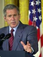Tobaksindustrien har pumpet masser af dollar i George Bush´ præsidentkampagne. Foto: AP 