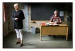 Skolelærerne Dorte Weile og Werner Dolezal fra Alsgades Skole i København er overraskede over det lave dødeligstal i deres erhverv. Foto: Kim Agersten 