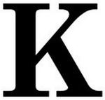 k bogstav