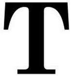 T bogstav