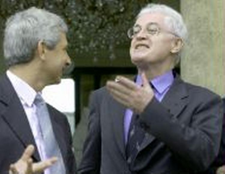 Lionel JOspin (th.) Foto: AP 
