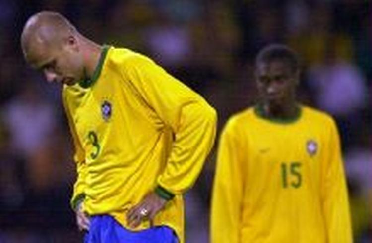 Brasilien er ude af Copa America. Foto: AP 