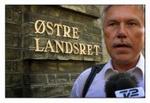 Trads nåede dog alligevel at fortælle, at han ikke følte sig nær så nervøs som under sin optræden i byretten. Foto: Peter Hove Olesen 