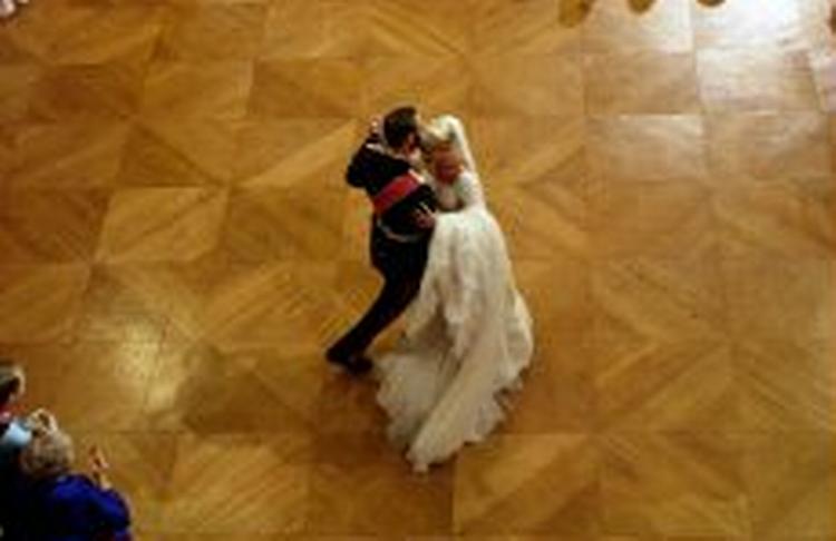 De nygifte. - Foto: AP 