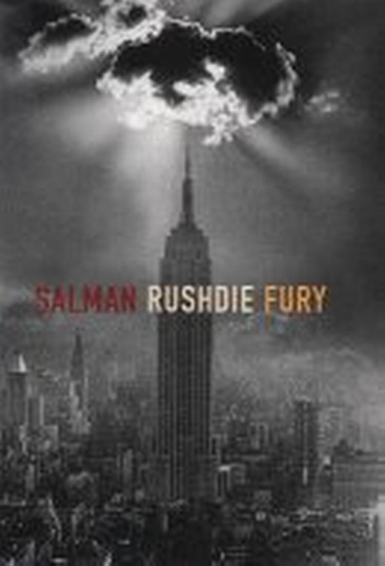 Salman Rushdies 'Fury'. Mon det danske omslag bliver lige så flot? 