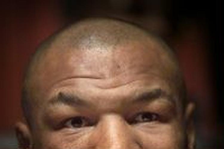 Mike Tyson erklærede kort, at han keder sig i København. - Foto: Jens Dresling 