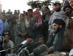 Talebans talsmand Tayab Khan. - Foto: AP 