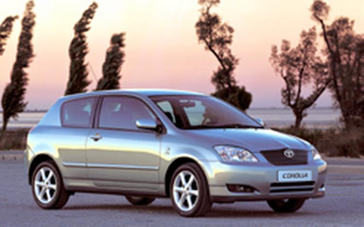 Toyota Corolla i den nye tredørs udgave. Foto: Toyota 
