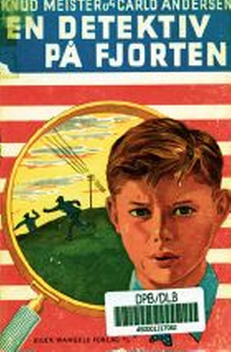 Biblioteksudgave med uæstetisk stregkodning. Omslagstegning: Sv. Å. Petersen 