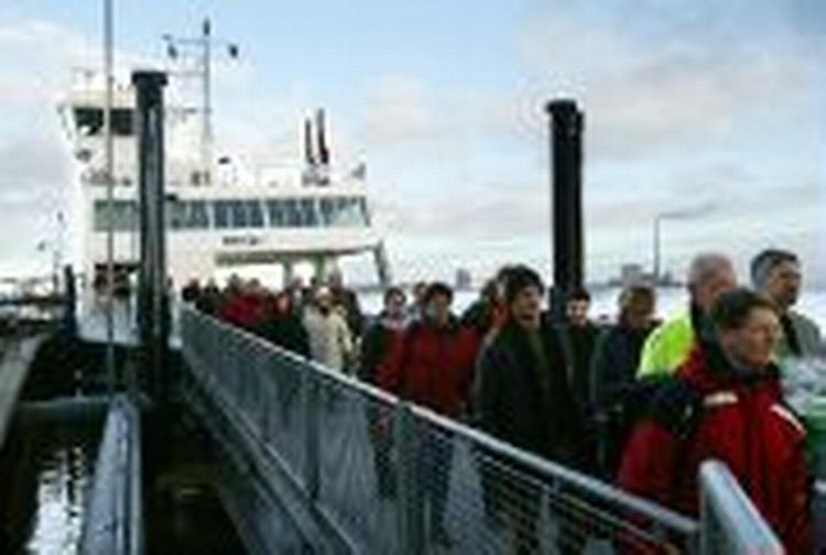 Beboerne på Fanø håber på at kunne overtage færgeriet fra Scandlines. - Foto: Lars Skaaning 