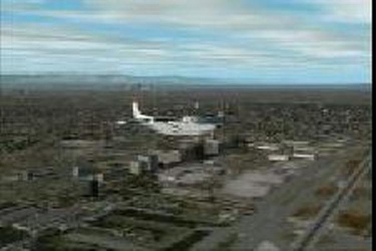 2002-udgaven af Microsofts Flight Simulator er den mest realistiske flysimulator nogensinde.<a href="http://politiken.gpw.dk/BilledManager/images/fs2.jpg" target="_blank"><br />Større billede</a> 