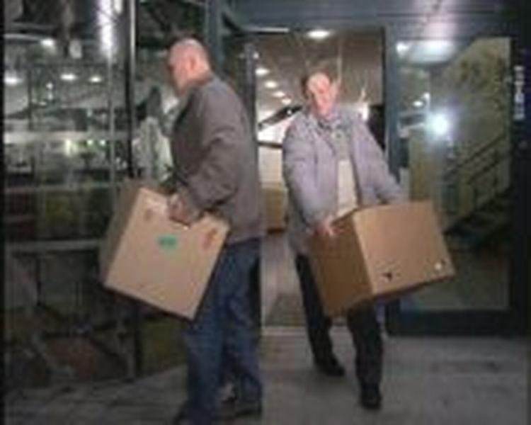 Politiet beslaglagde natten til søndag materiale på 10 forskellige adresser i Farum. -Foto: Localeyes 