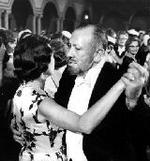 John Steinbeck og frue ved Nobelfesten 1962. Polfoto. 