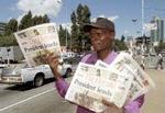 Dagens Nyhed. Mugabe er vinder. - Foto: AP 