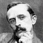 Peter Pans forfatter James Matthew Barrie (1860-1937). 