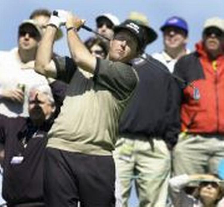 Amerikanske Phil Mickelson fører Players Championship i Florida efter en suveræn runde i 66 slag 