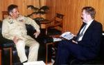 Per Stig Møller mødtes med Musharraf torsdag. - Foto: AP 