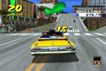 Konstant stress og jag er en dybt integreret del af 'Crazy Taxi', hvor man som taxichauffør skal servicere flest mulige kunder på kortest mulig tid. 