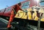 Benny Sørensen fjerner graffiti hos klargøring S-