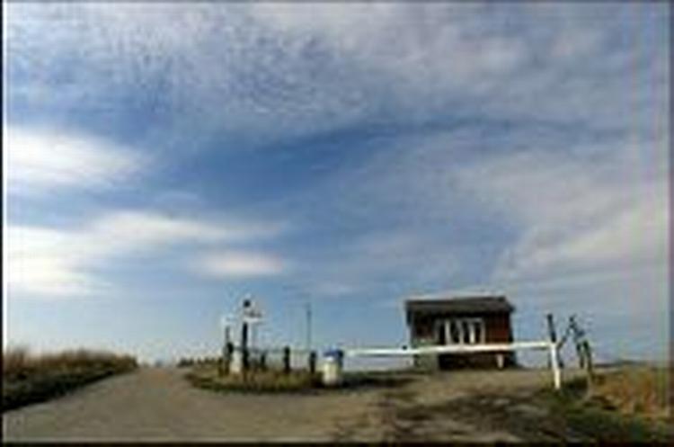 Danmarks yderste grænse mod vest - Siltoft i Sønderjylland. - Arkivfoto: Lars Skaaning 