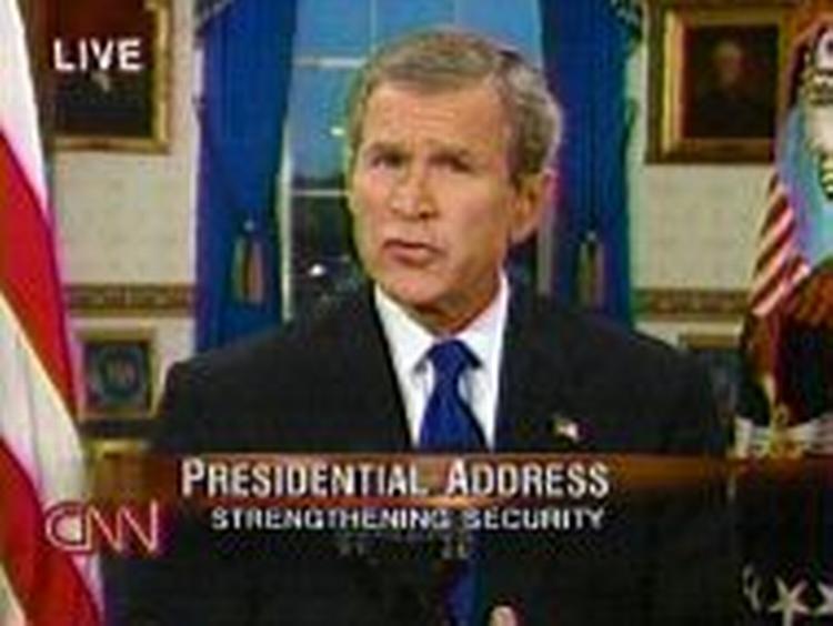 Præsident Bush planlægger et nyt sikkerhedsministerium til 300 mia. kroner. - Foto: AP 