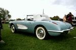 Chevrolet Corvette har sit eget museum i Kentucky i USA. Bilen her er dog fotograferet på et dansk træf for amerikanerbiler. Foto: Jesper Stormly 