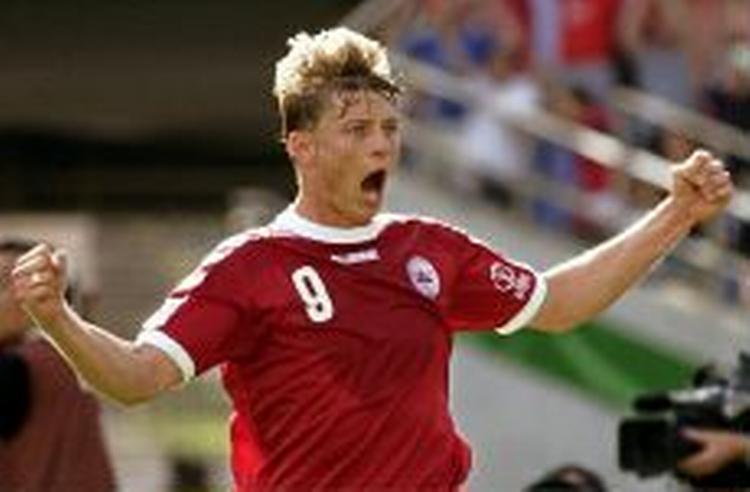 Med fire mål under VM har Jon Dahl Tomasson skudt Danmark frem på verdensranglisten. Foto: AP 