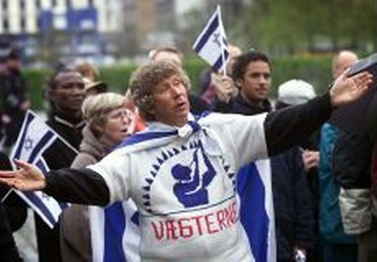 Moses Hansen missionerede i København senest til fordel for Israel på pladsen af samme navn. I næste uge foregår det på Nørrebro. - Arkivfoto: Jens Dresling 
