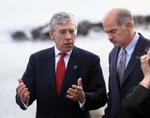 Jack Straw til venstre. - Foto: Jens Dresling 