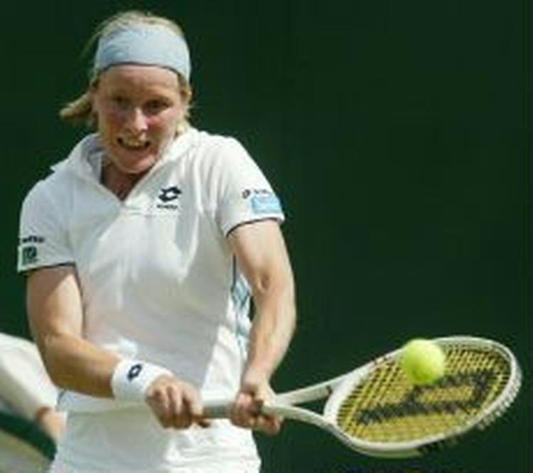 Eva Dyrberg dropper tennis til fordel for en universitetskarriere. - Foto: AP 