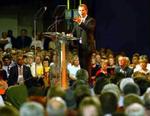 Blair på talerstolen i Blackpool. - Foto: AP 
