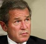 Tilsyneladende er den amerikanske præsident indstillet på at give afkald på sit krav om, at den irakiske leder, Saddam Hussein, skal fjernes fra magten. - Foto: AP 